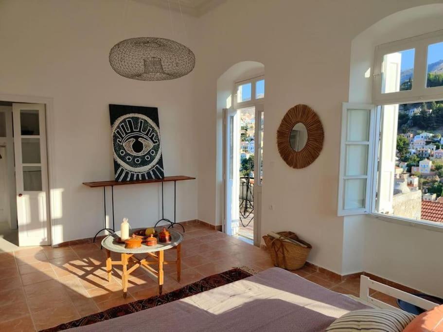 Maison Avec Terrasses Et Vues Sými Buitenkant foto